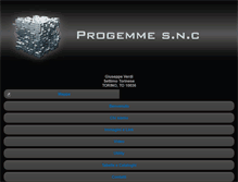 Tablet Screenshot of progemme.com